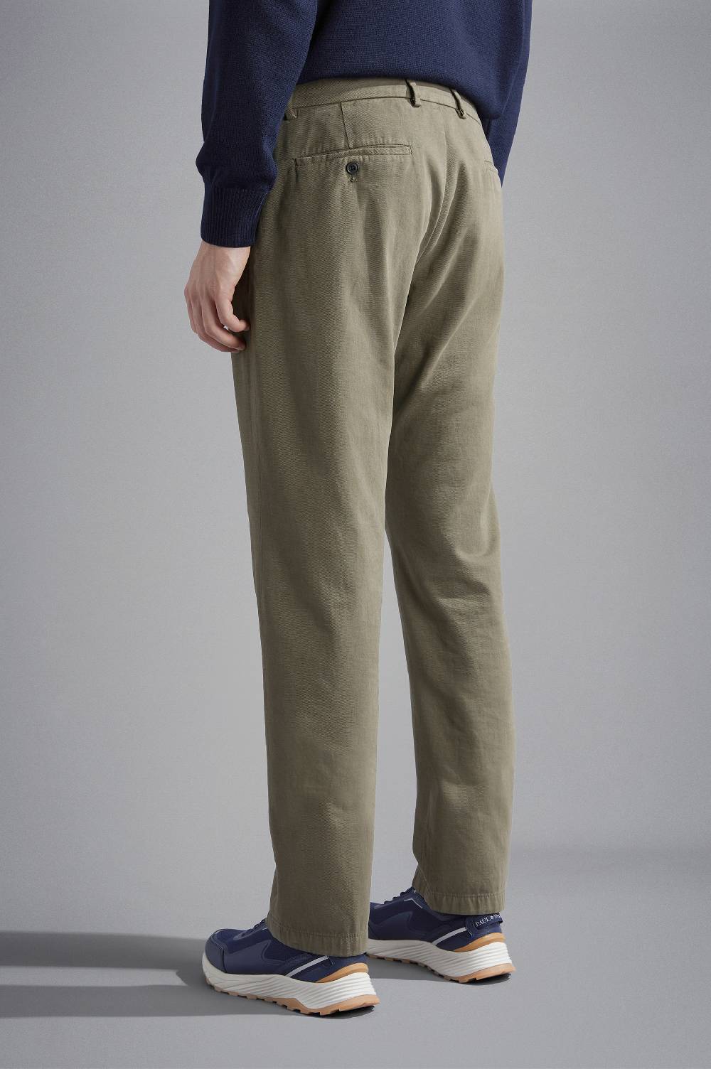 Paul & Shark Pantalone chino in Cotone e Cashmere Paul & Shark Vendita