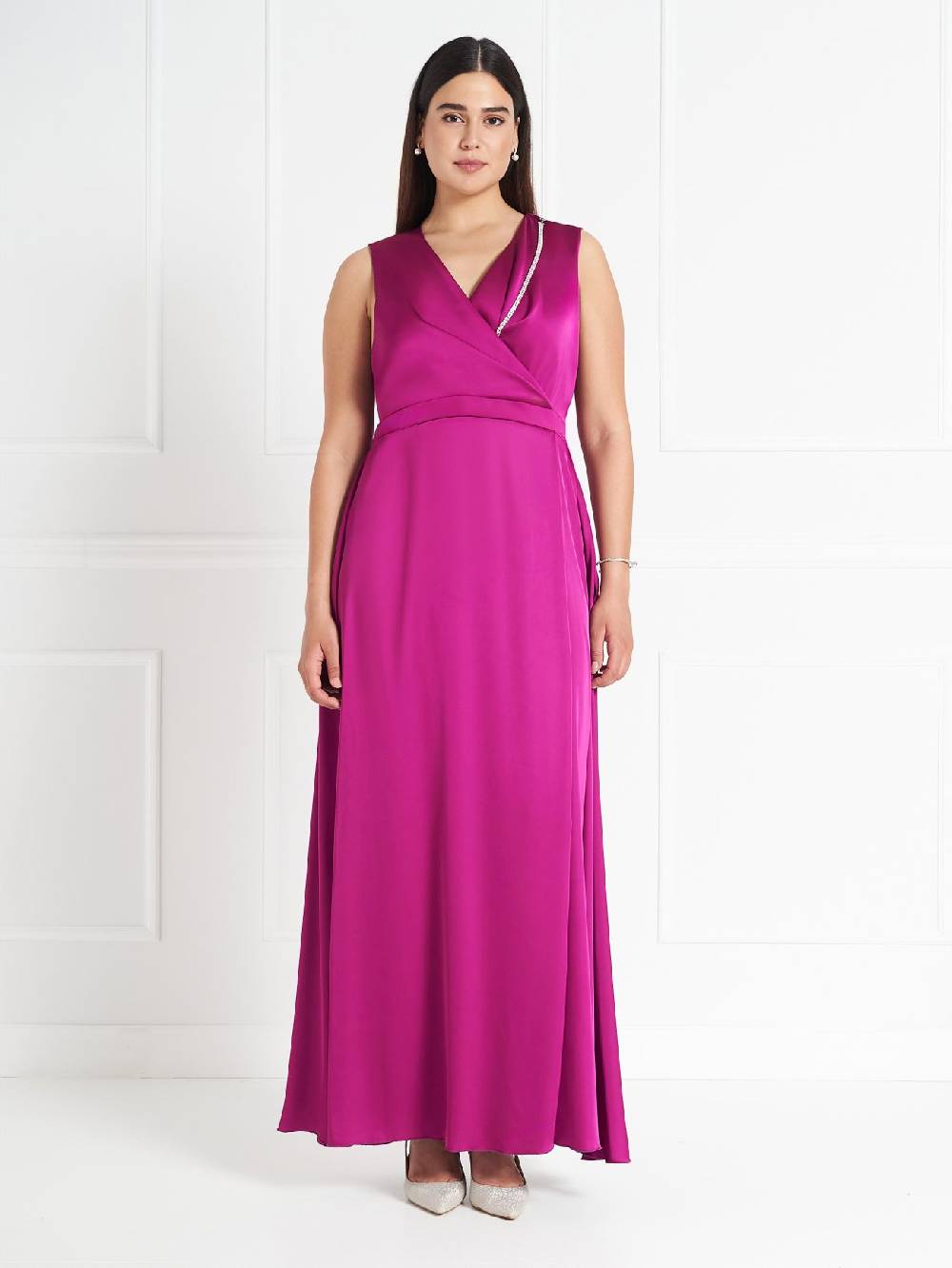 Rinascimento Abito Curvy atelier Lampone Negozi Online