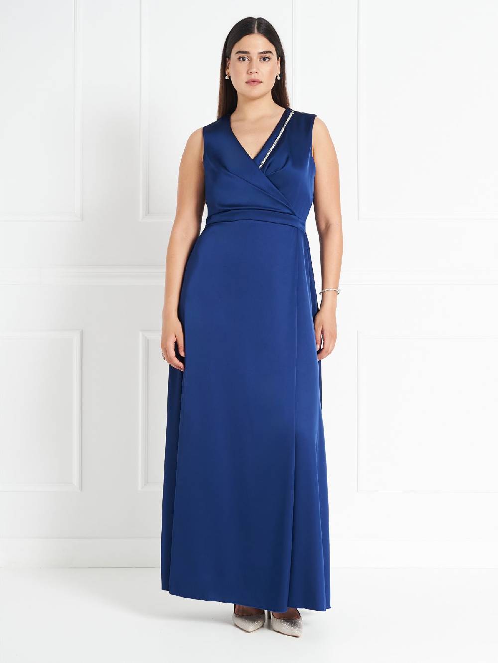 Rinascimento Abito Curvy atelier Blu Offerta