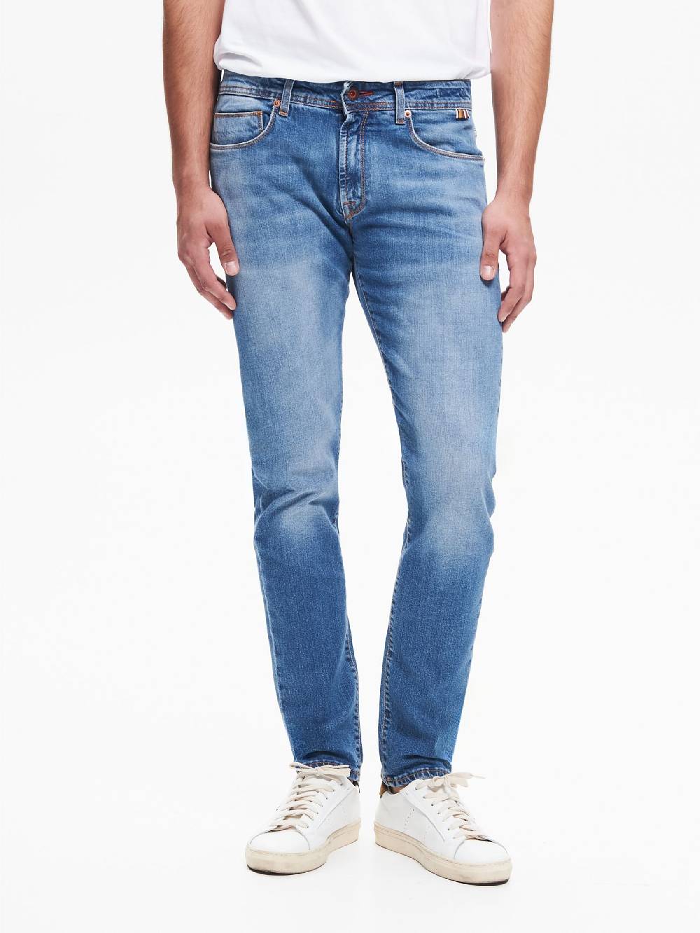 Rinascimento Jeans Slim-Fit Uomo Blu QB24 Hotsell