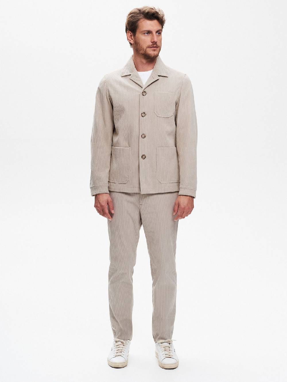 Rinascimento Giacca in Velluto Uomo Costa Francese QB24 Online