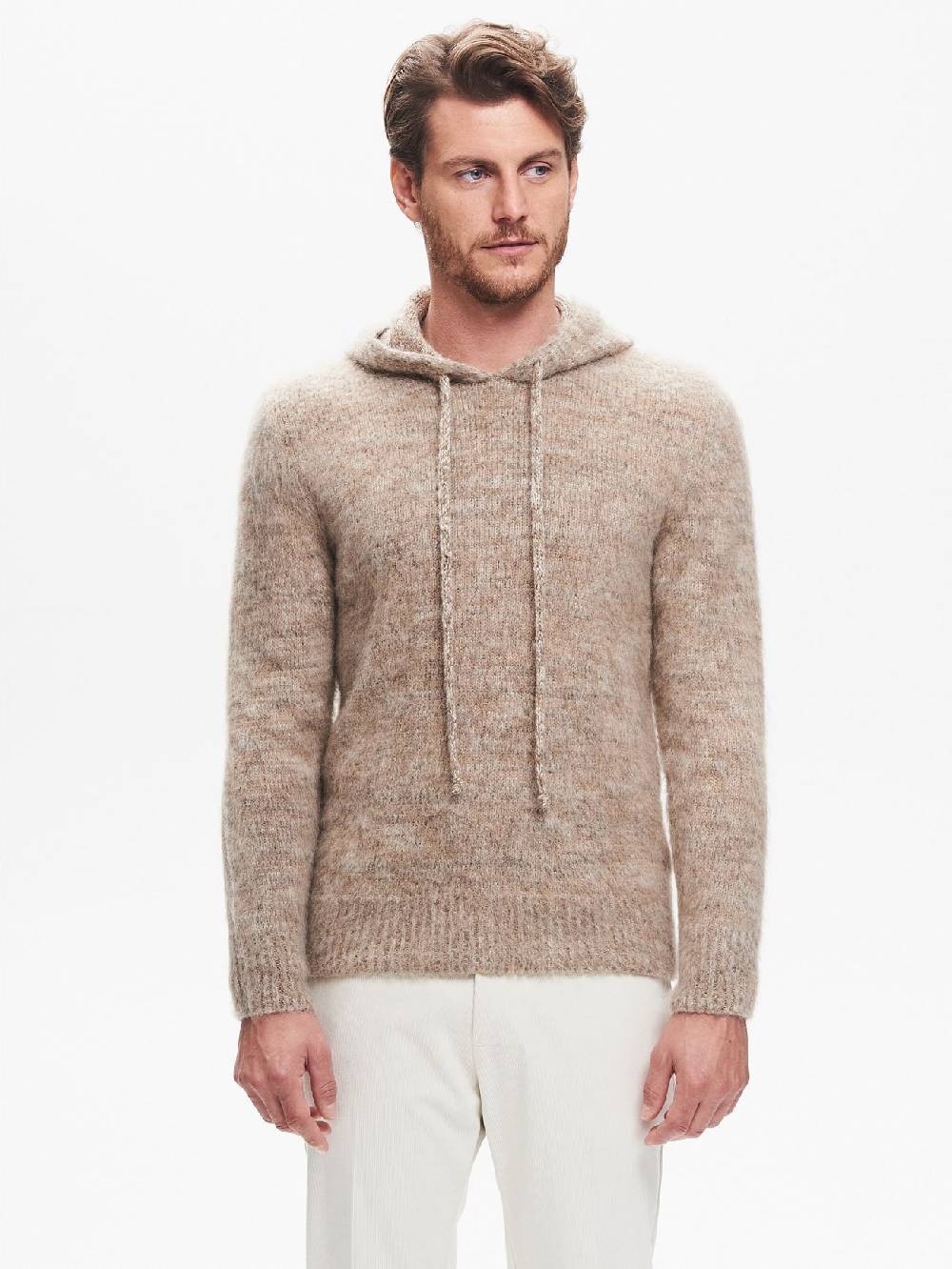 Rinascimento Maglia con Cappuccio Uomo Garzata QB24 Vendite Flash