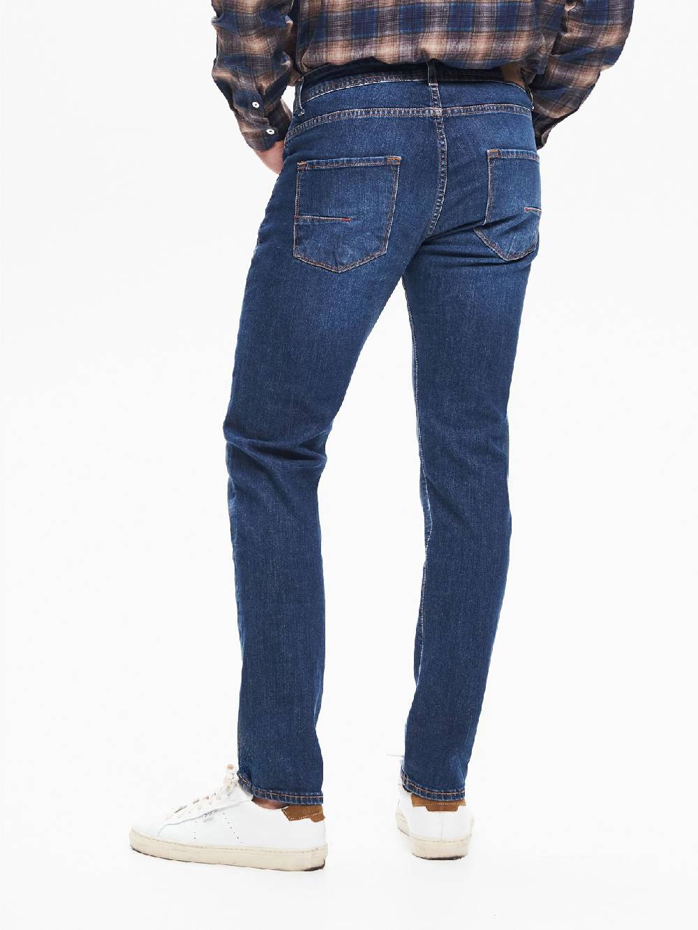 Rinascimento Jeans Slim-Fit Uomo Basic Blu QB24 Italy