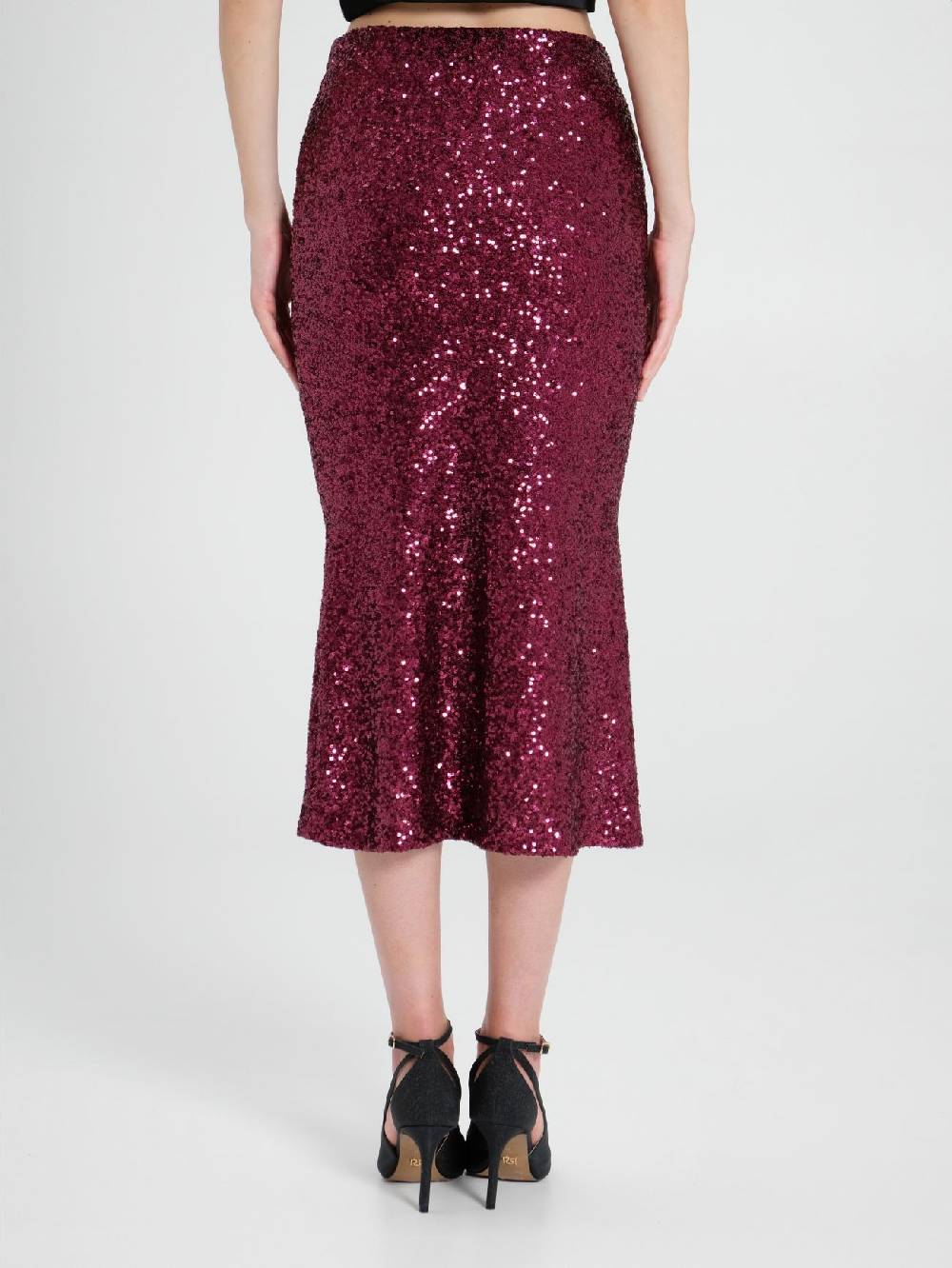 Rinascimento Gonna Longuette in Paillettes Offerta speciale della fabbrica