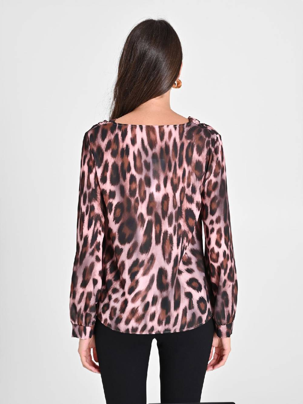 Rinascimento Blusa Pink Animalier Vendita