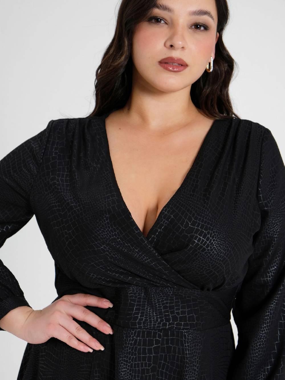 Rinascimento Abito Curvy stampa Cocco Hotsell