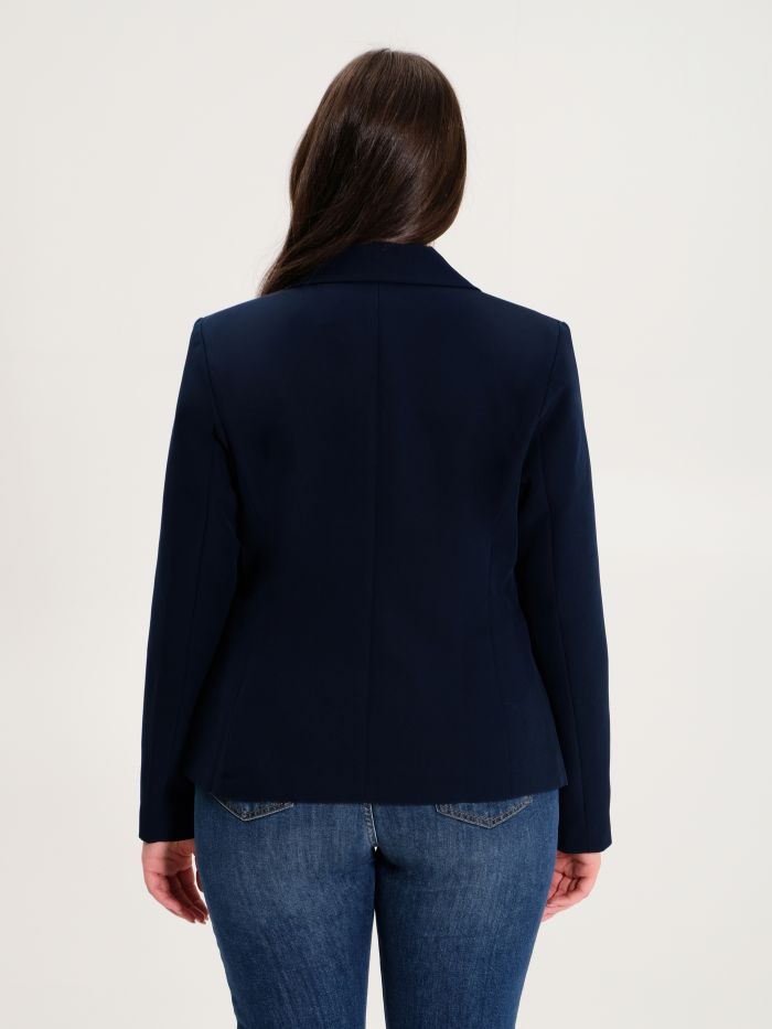 Rinascimento Giacca Curvy 6 Bottoni Blu I Più Venduti