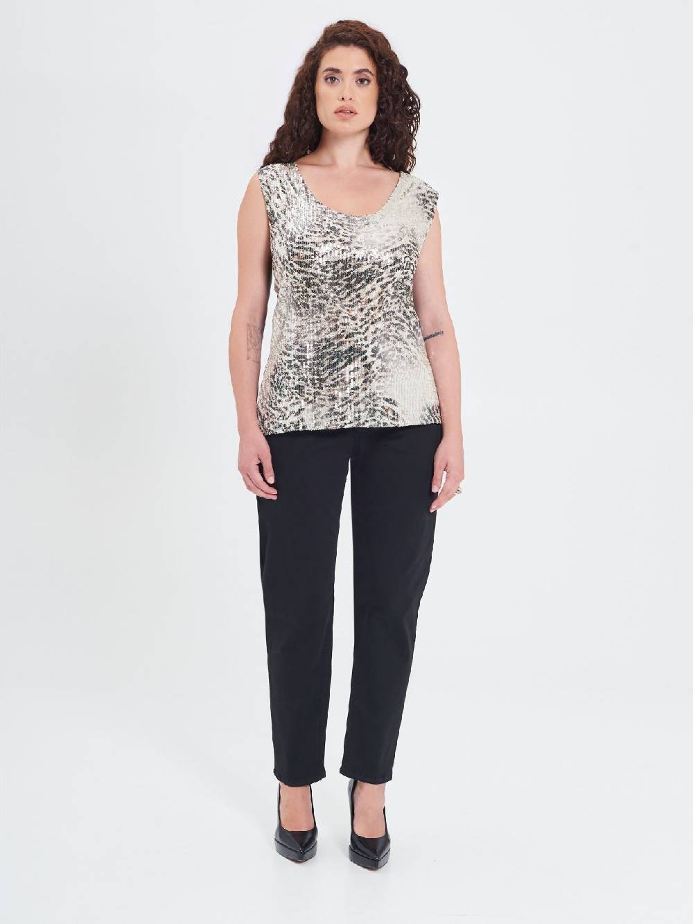 Rinascimento Top Curvy Animalier 2025