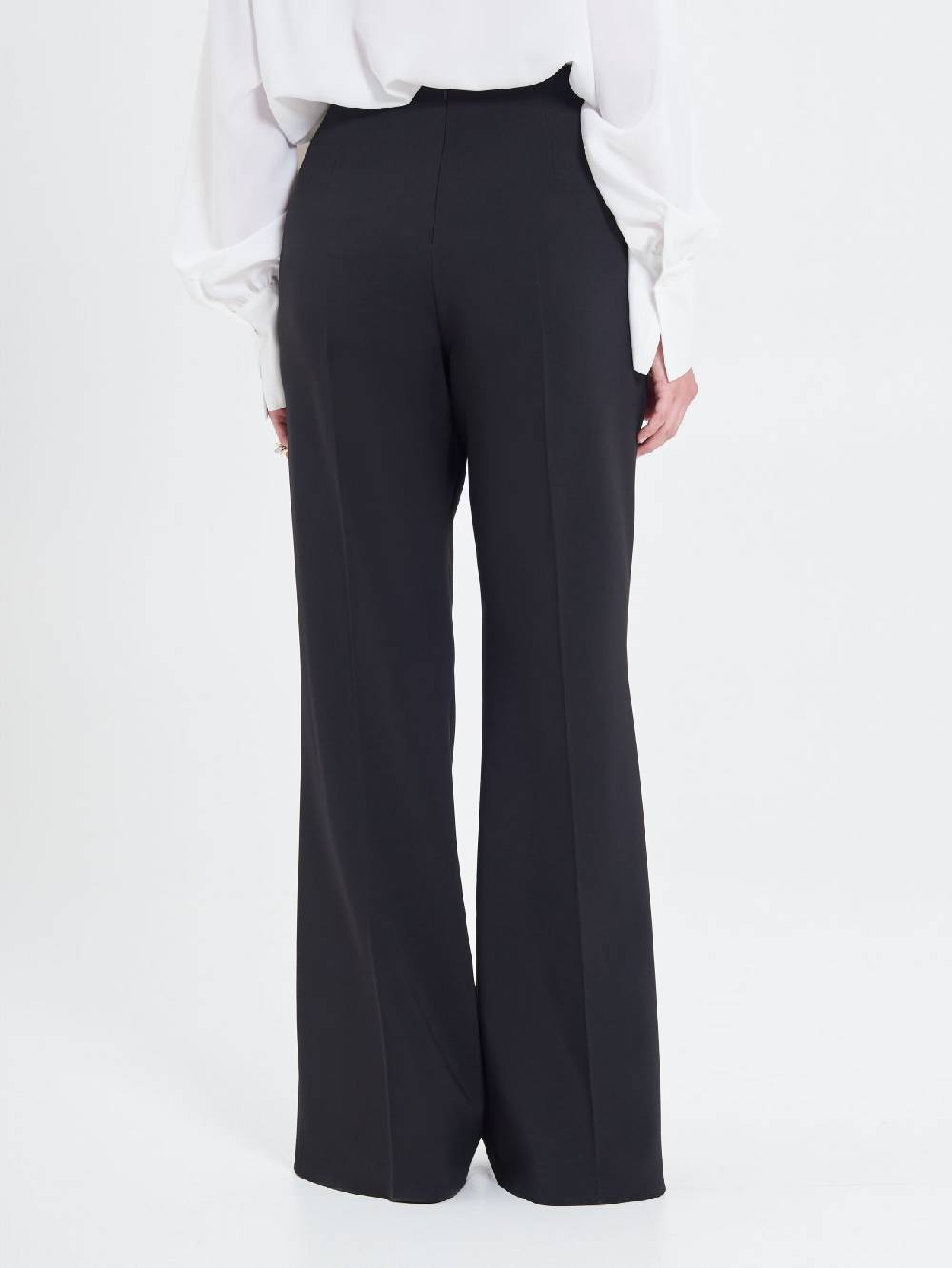 Rinascimento Pantaloni Curvy Fibbia Geometrica In Linea