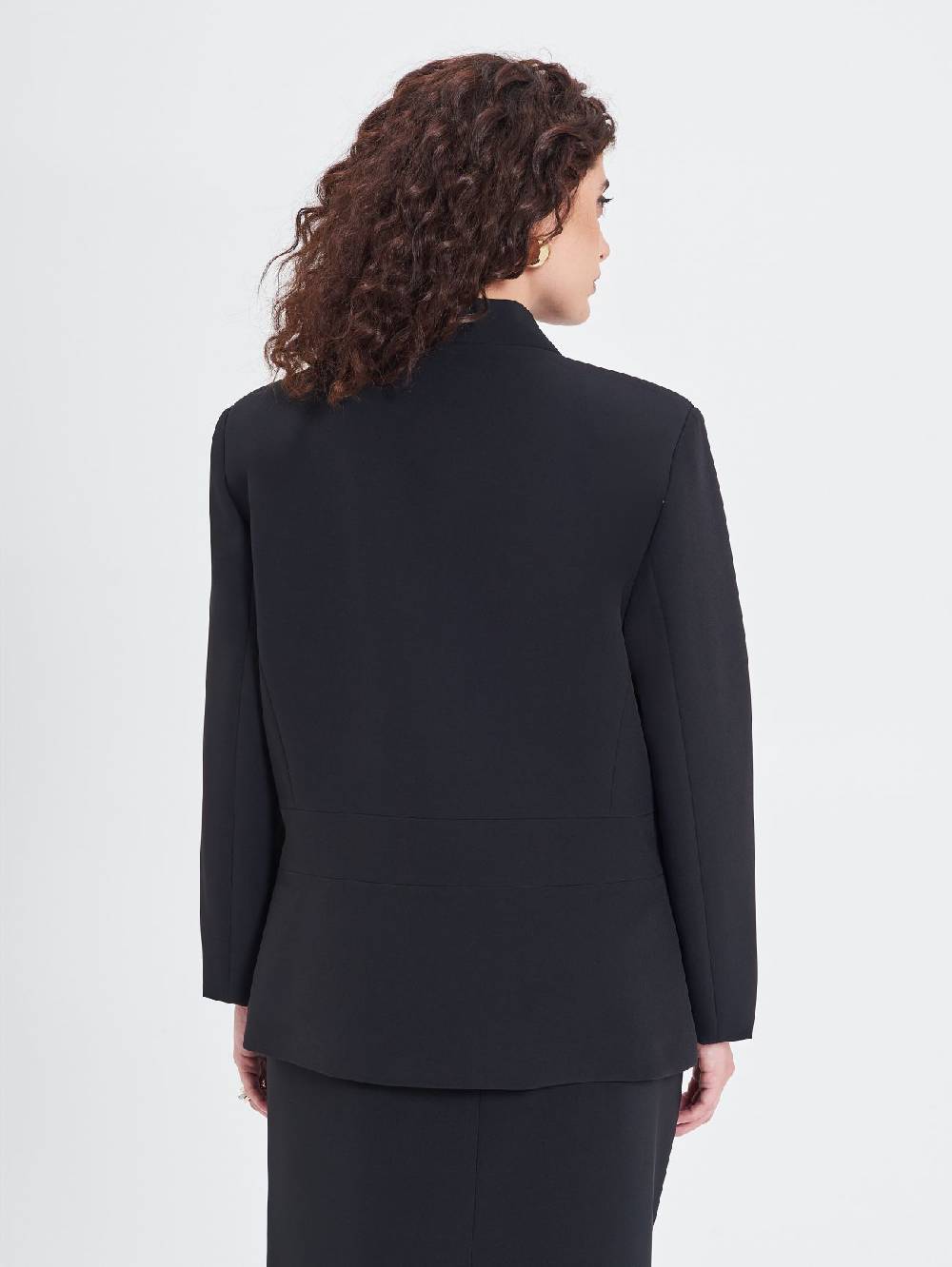 Rinascimento Giacca Curvy Fibbia Geometrica Vendita