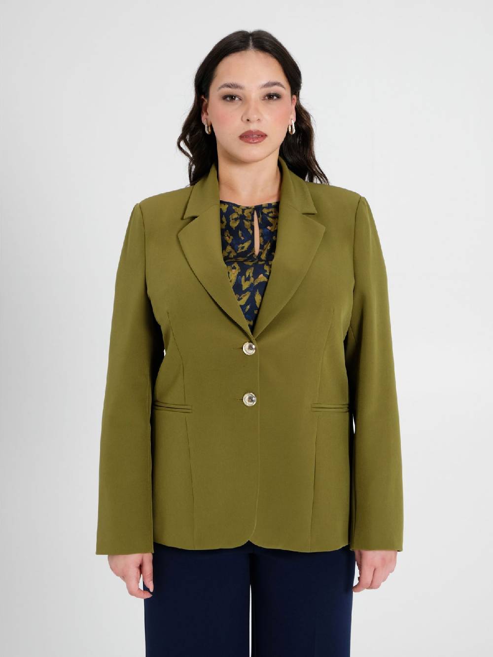 Rinascimento Giacca Curvy Verde Muschio Promozione