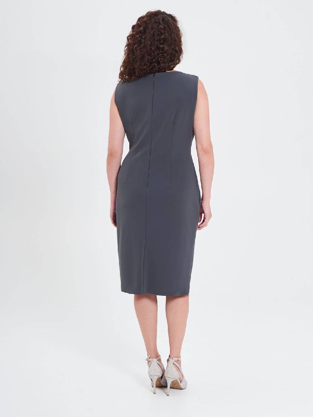 Rinascimento Tubino Curvy Drappeggiato Soddisfazione Garantita