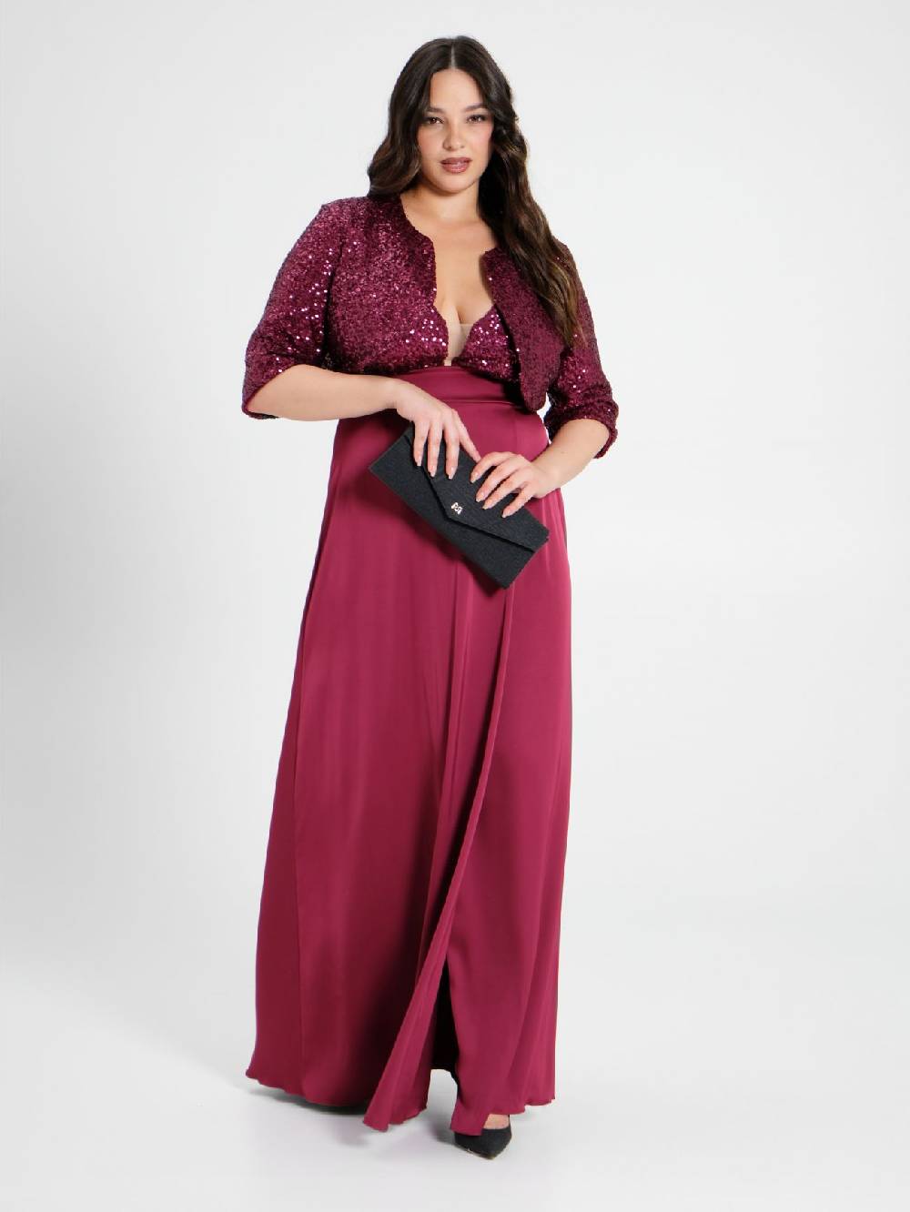 Rinascimento Coprispalle Curvy in Paillettes Negozi Online