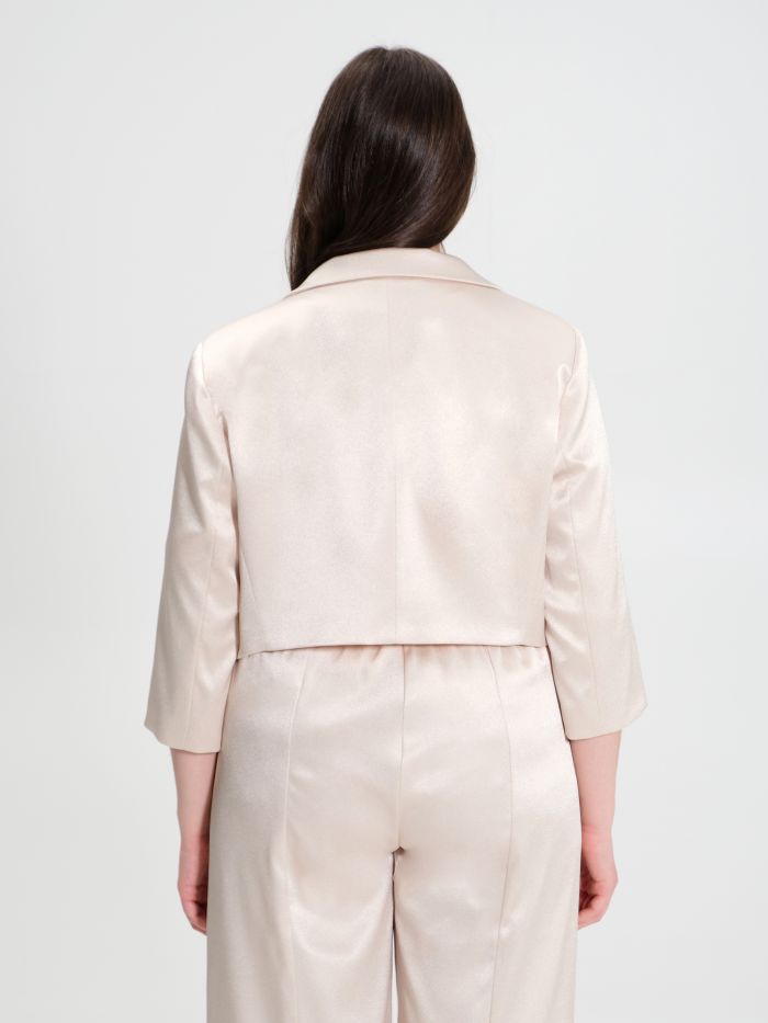 Rinascimento Giacca Curvy in Envers Satin Acquista Ora