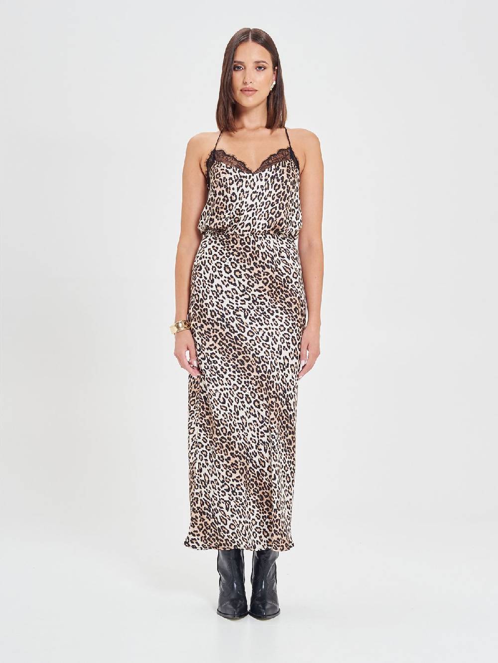 Rinascimento Gonna in Viscosa Animalier Sconto