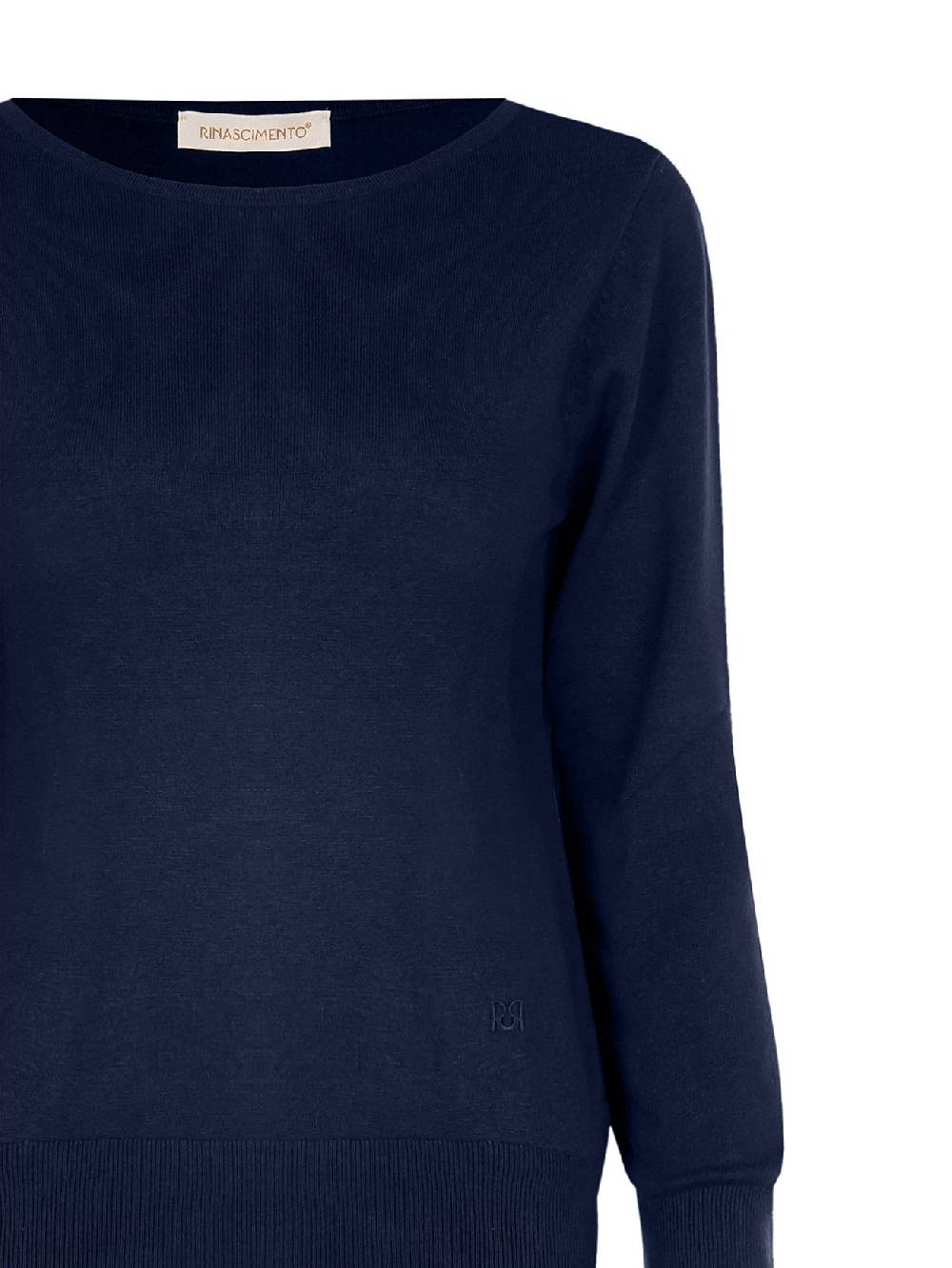 Rinascimento Maglioncino Blu Navy Ecotec® Liquidazione