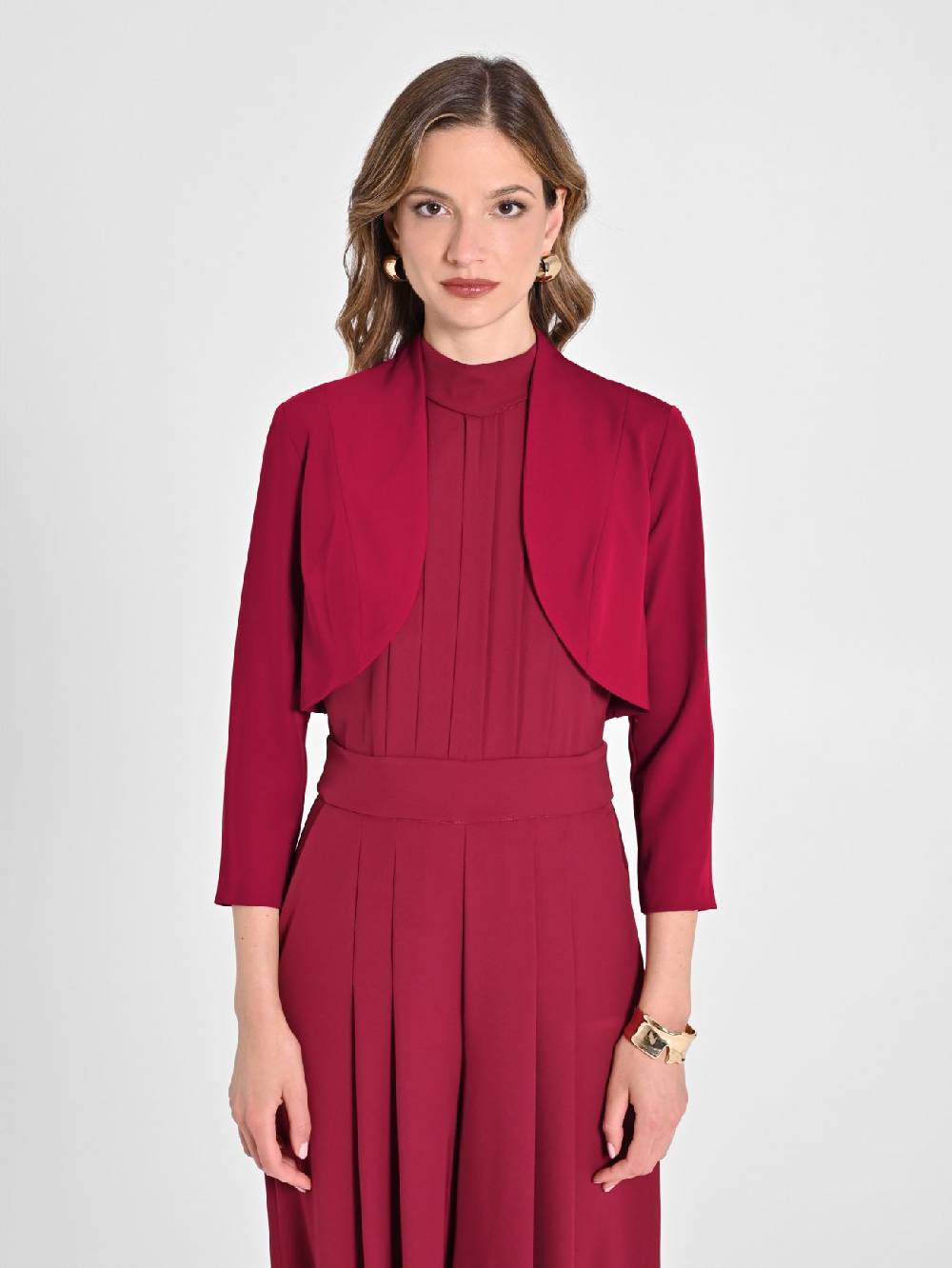 Rinascimento Coprispalle in Cady Bordeaux Rilascio limitato