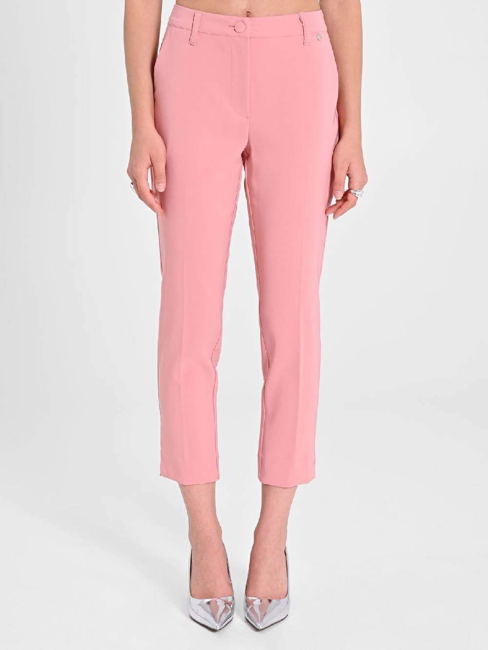 Rinascimento Pantaloni Skinny Rosa Ultimo giorno