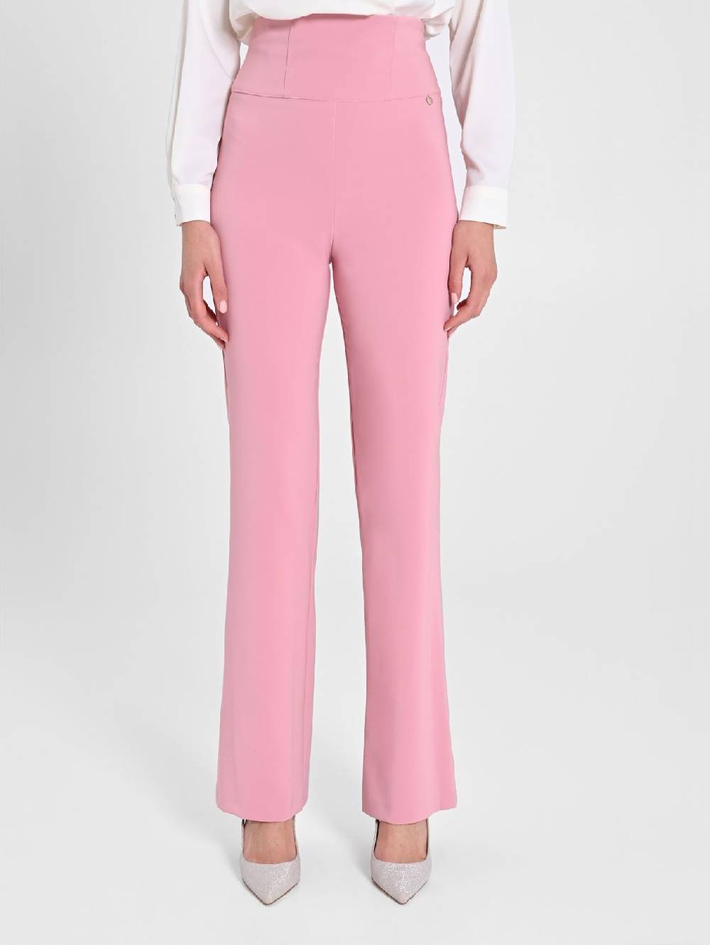 Rinascimento Pantaloni Flared Rosa Antico Fino al 50% di sconto