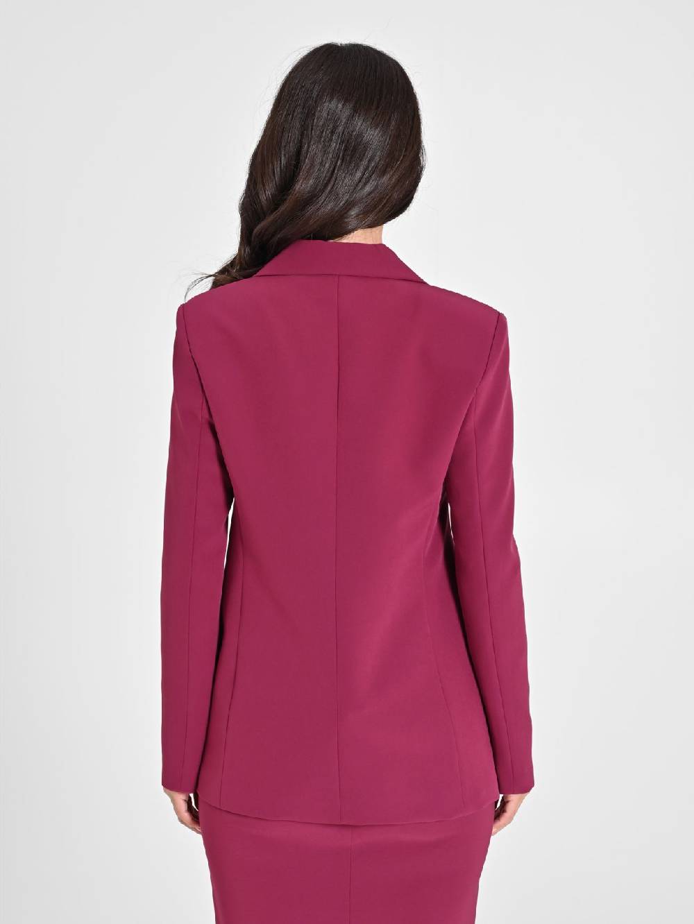 Rinascimento Giacca Doppiopetto Bordeaux Donna Fino al 65% di sconto
