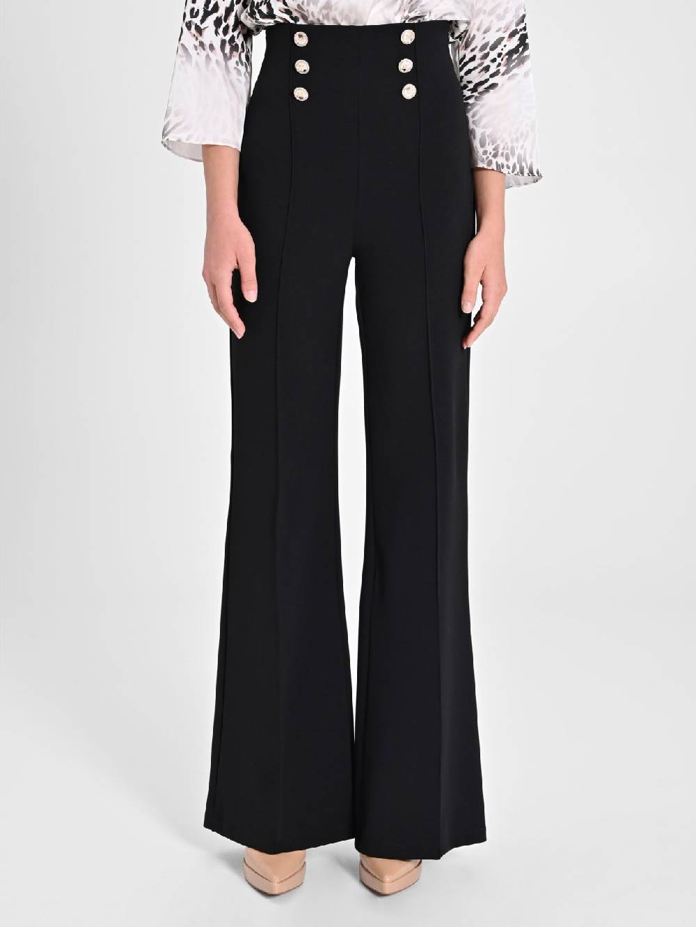 Rinascimento Pantaloni con Bottoni Dorati Sconto