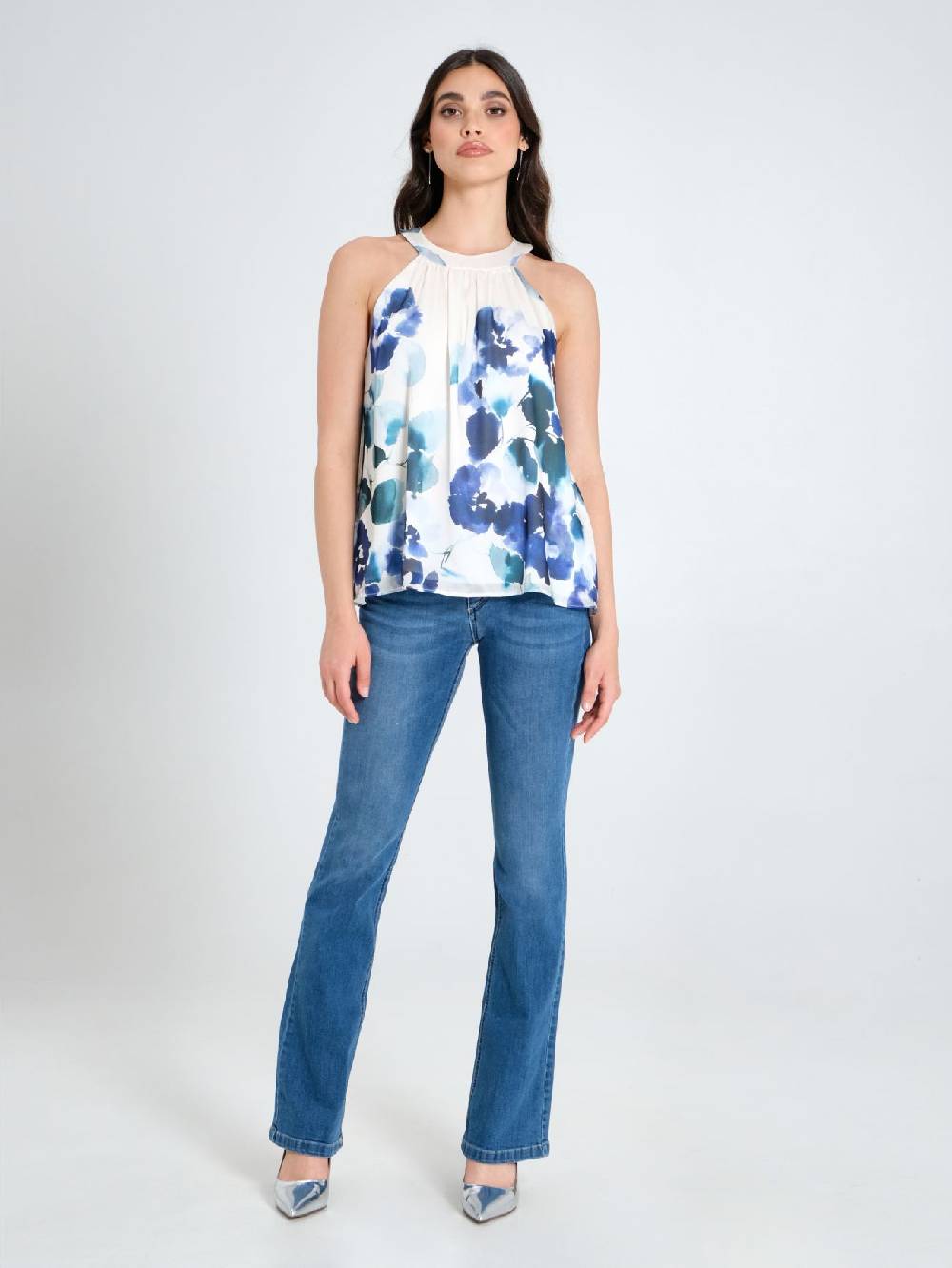 Rinascimento Top Stampa Floreale Flash Sale