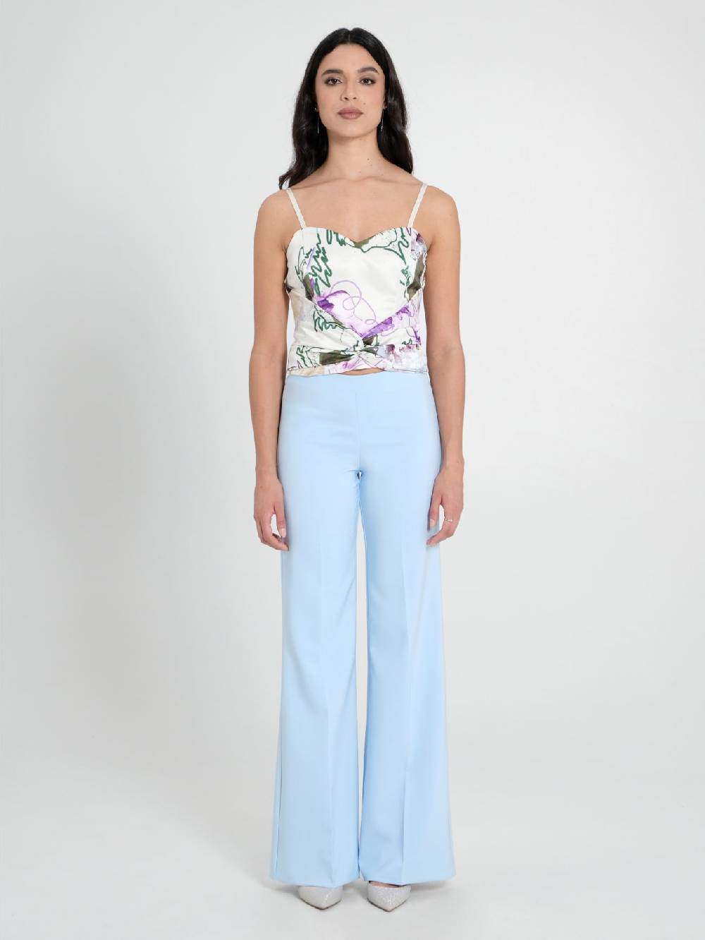 Rinascimento Top Bustier stampa Floreale Lightning offer