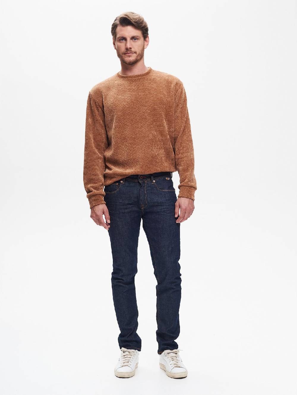Rinascimento Jeans Slim-Fit Uomo Raw Blu QB24 Offerte speciali