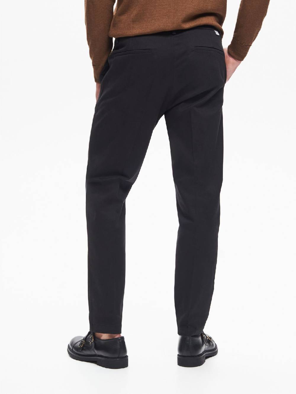 Rinascimento Pantaloni Regular-Fit Uomo in Gabardina QB24 Sconti VIP