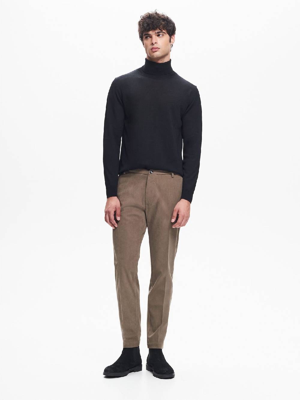 Rinascimento Pantaloni Regular-Fit Uomo Velluto QB24 Fino al 60% di sconto
