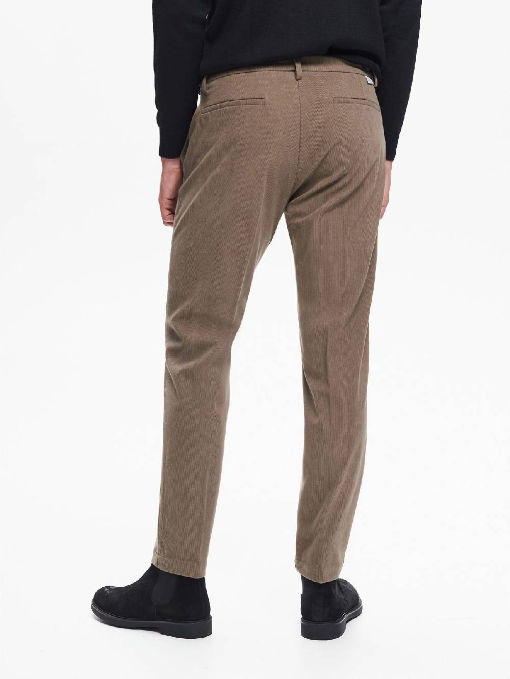 Rinascimento Pantaloni Regular-Fit Uomo Velluto QB24 Fino al 60% di sconto