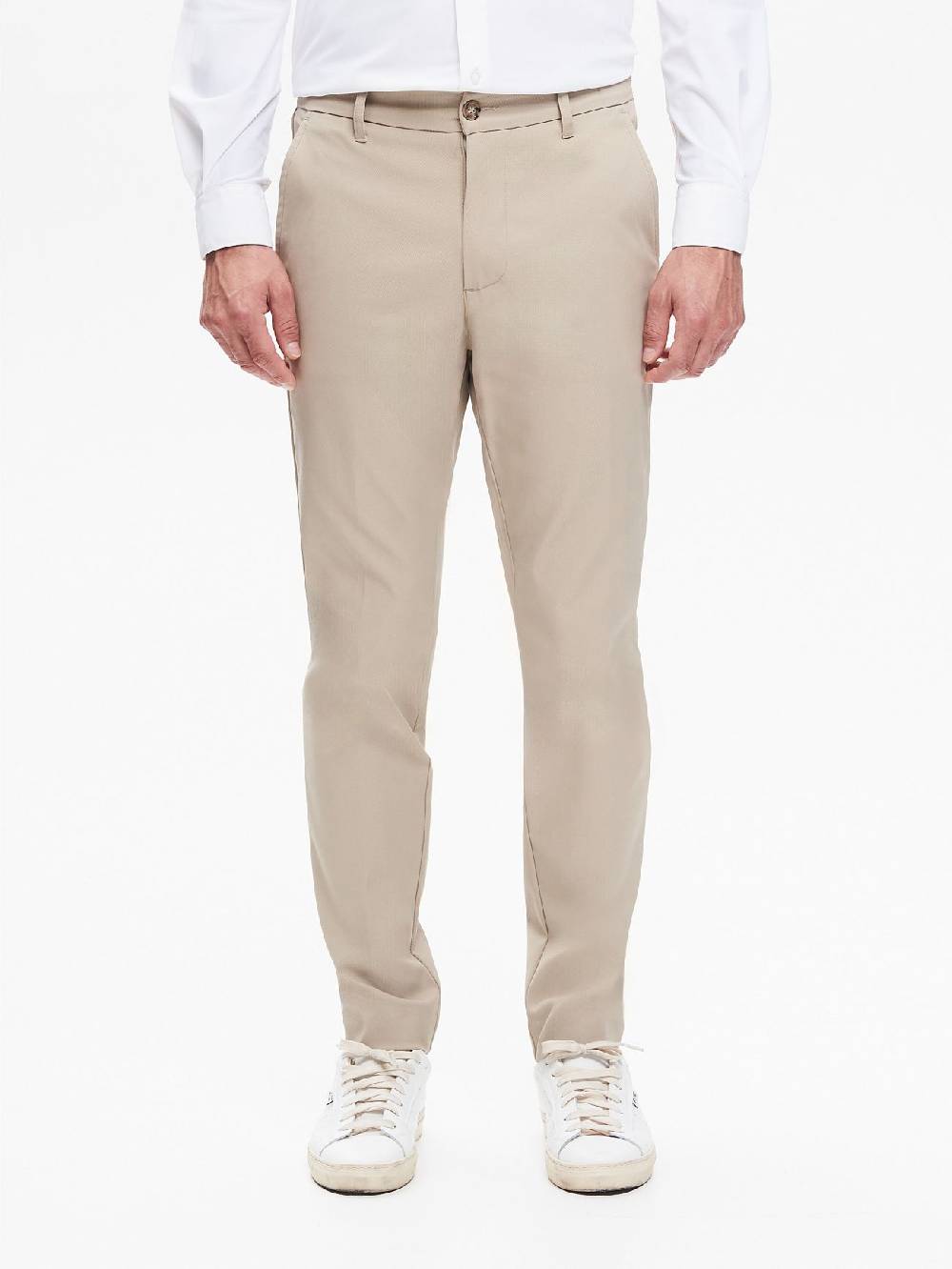 Rinascimento Pantaloni in Tessuto Tecnico Uomo Diagonale QB24 Fino al 65% di sconto