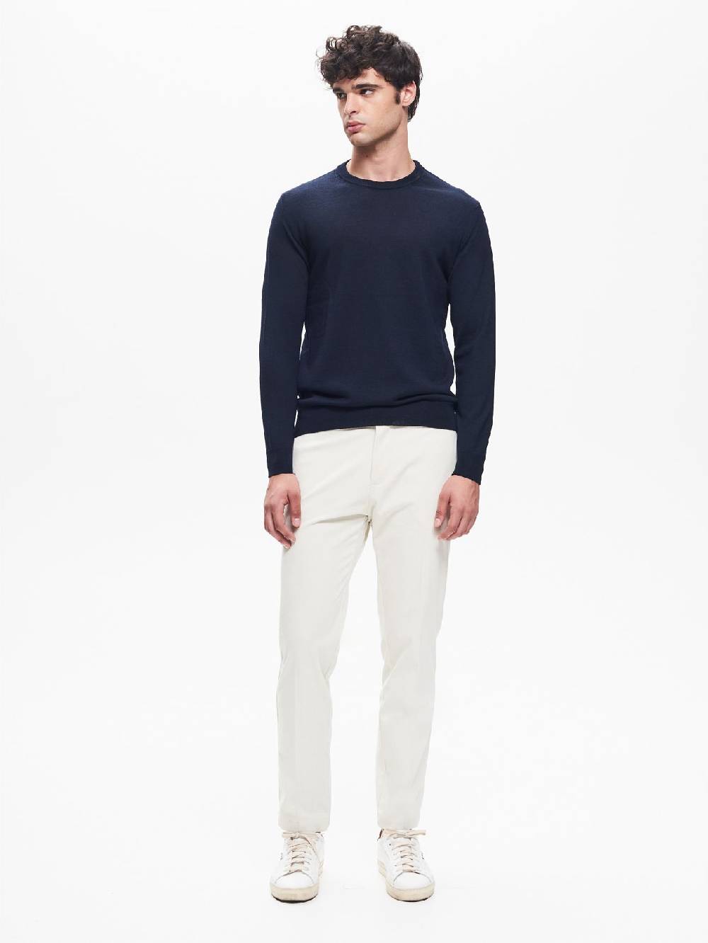 Rinascimento Maglia Girocollo Uomo Basic Blu QB24 Only for today
