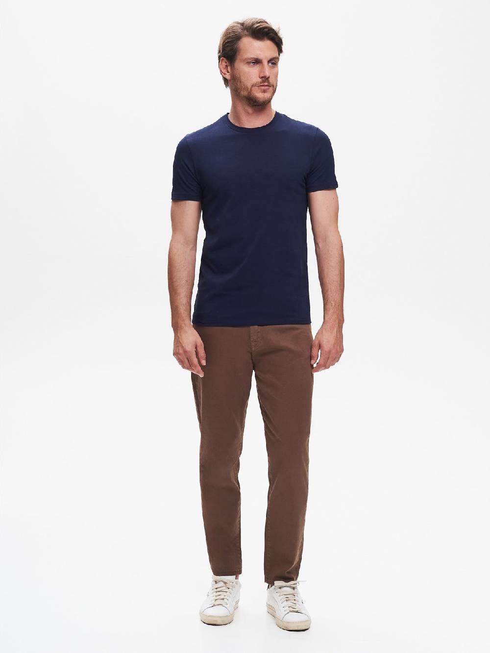 Rinascimento Jeans Baggy-Fit Uomo Bull Fango QB24 Super sconto