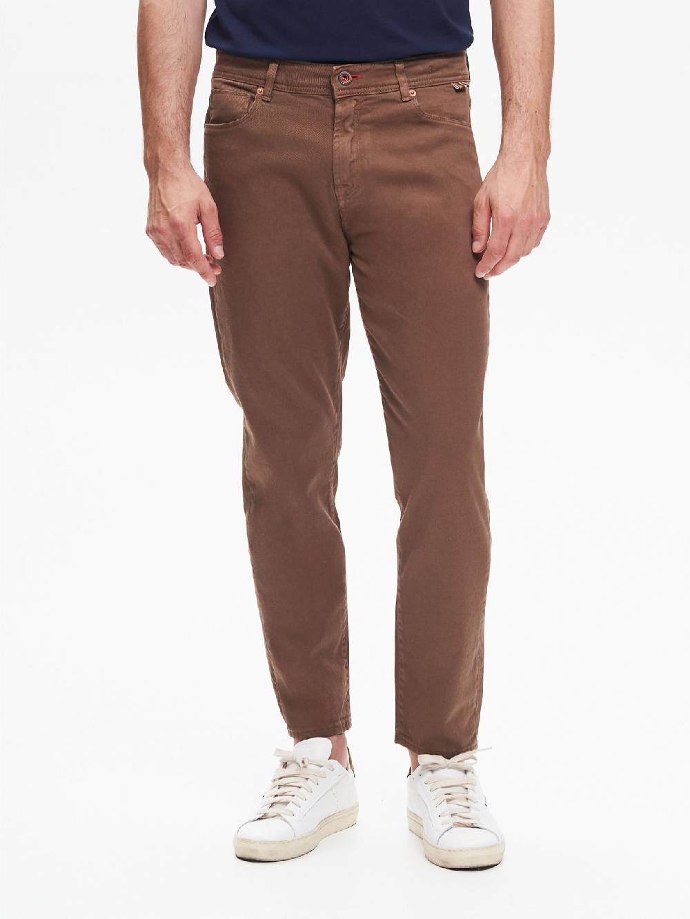 Rinascimento Jeans Baggy-Fit Uomo Bull Fango QB24 Super sconto