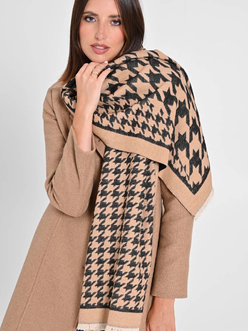 Rinascimento Sciarpa Jacquard Consegna Veloce