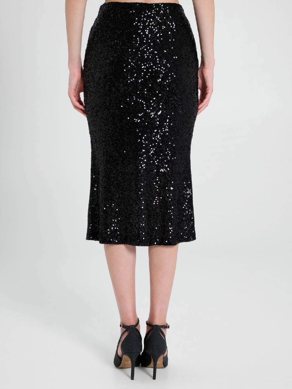 Rinascimento Gonna Longuette in Paillettes Hotsell