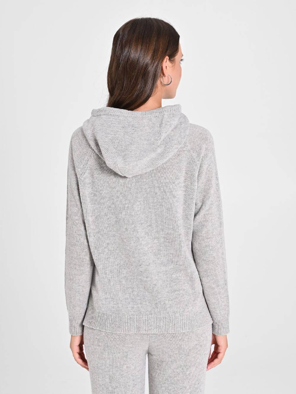 Rinascimento Maglia con Cappuccio Misto Cachemire Grande vendita
