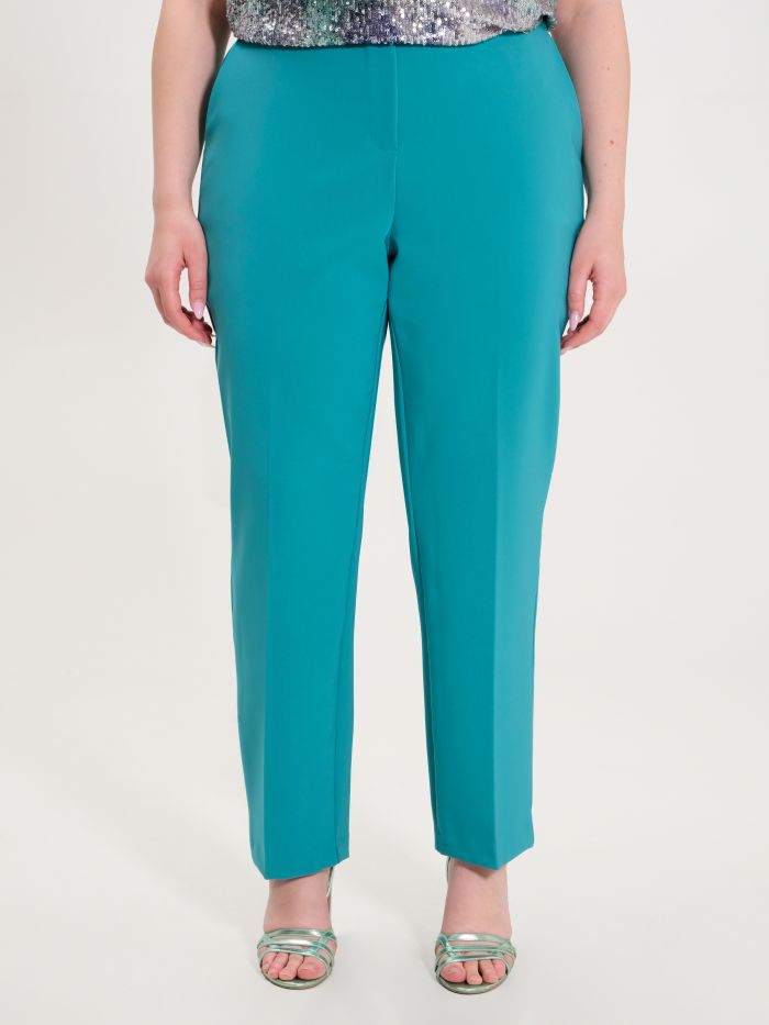 Rinascimento Pantaloni Curvy Verde Offerta Pasqua