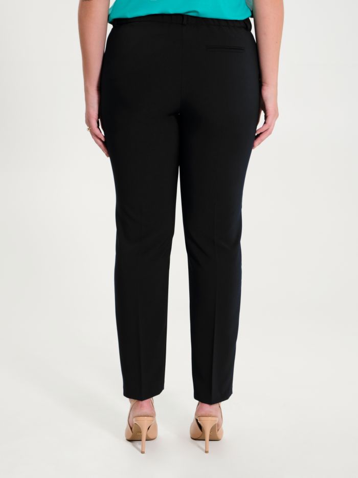 Rinascimento Pantaloni Curvy Nero Vendita calda