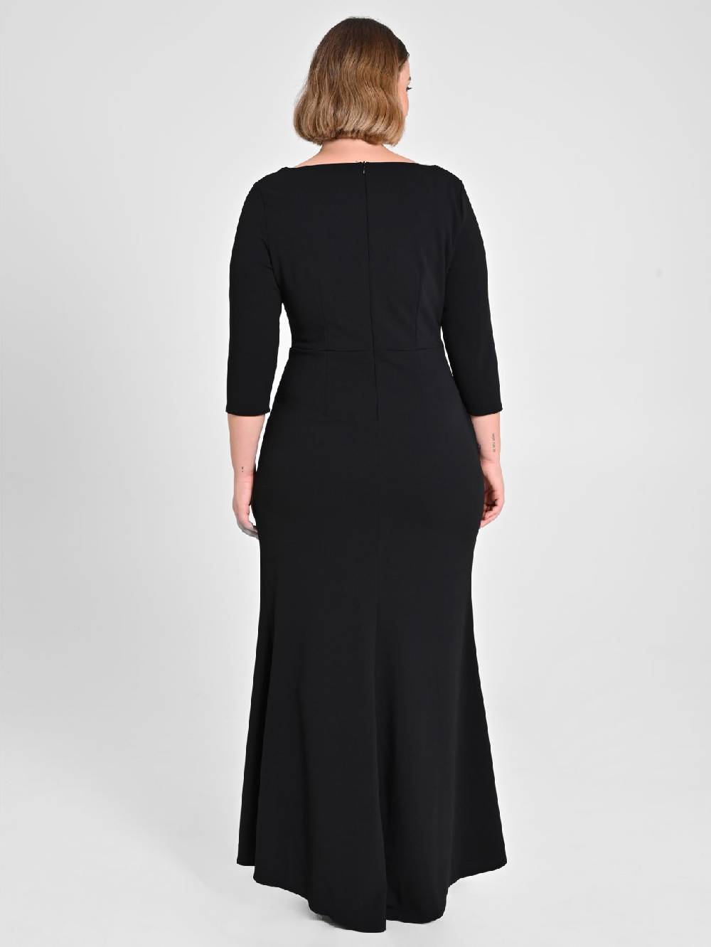 Rinascimento Abito Lungo Curvy Nero 2025