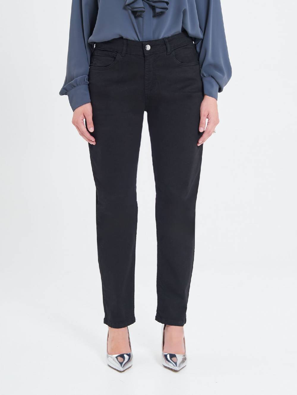 Rinascimento Jeans Curvy Neri Hotsell