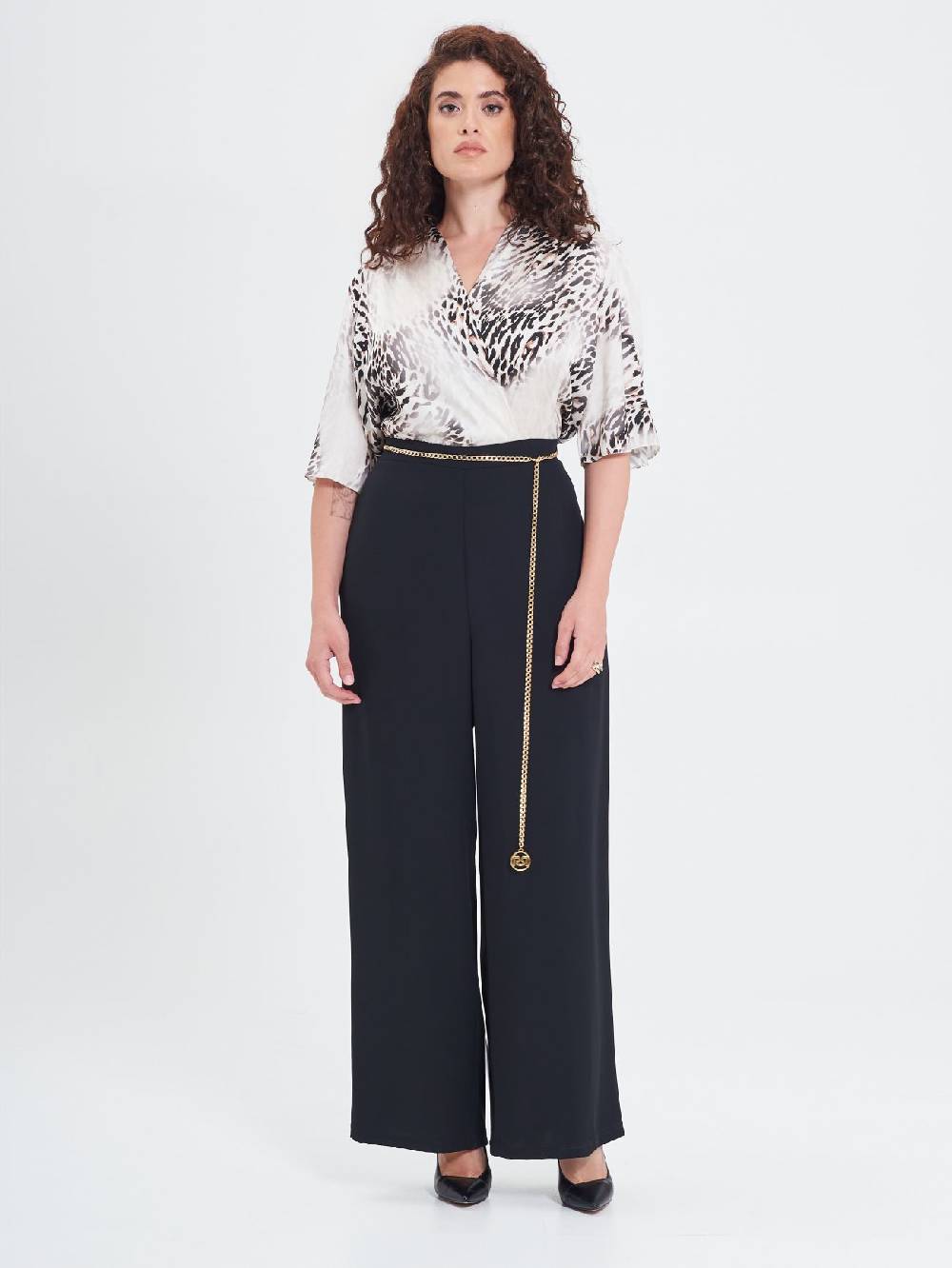 Rinascimento Tuta Curvy Palazzo Animalier Vendita Economica