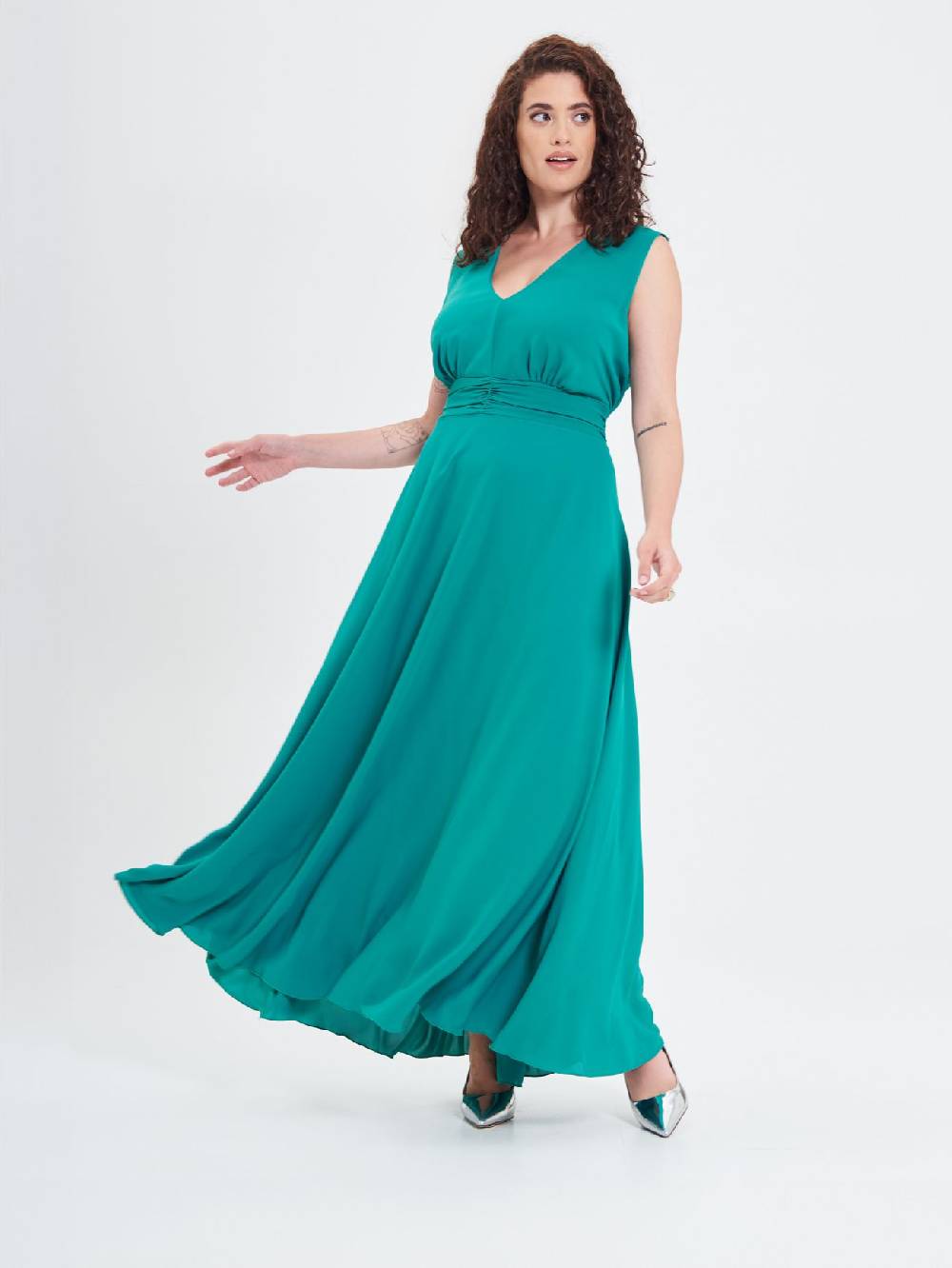 Rinascimento Abito Curvy Lungo Negozio