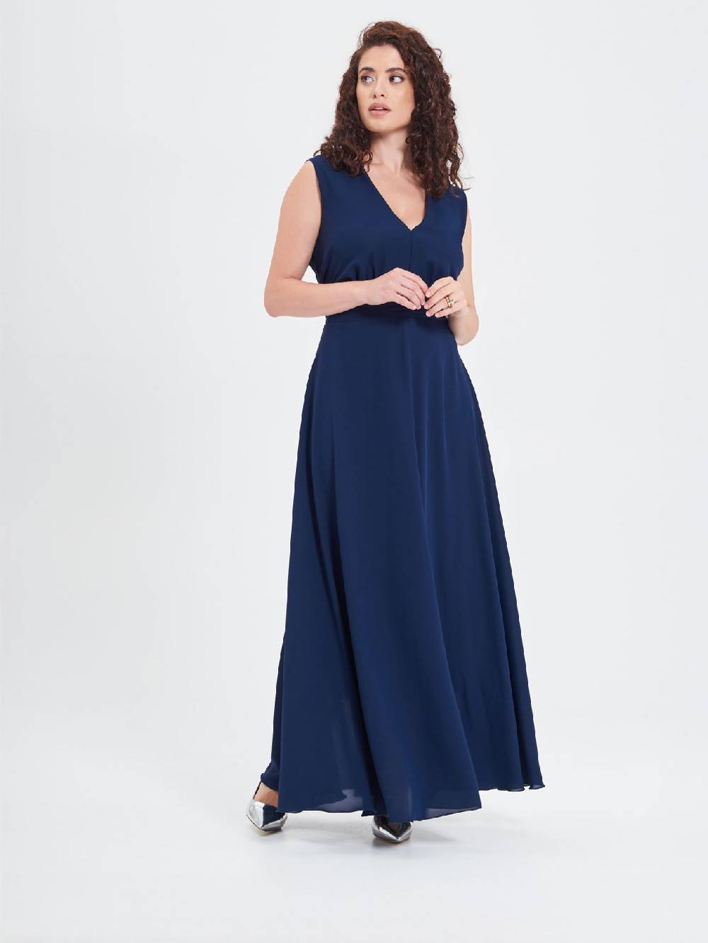 Rinascimento Abito Curvy Lungo In Saldo