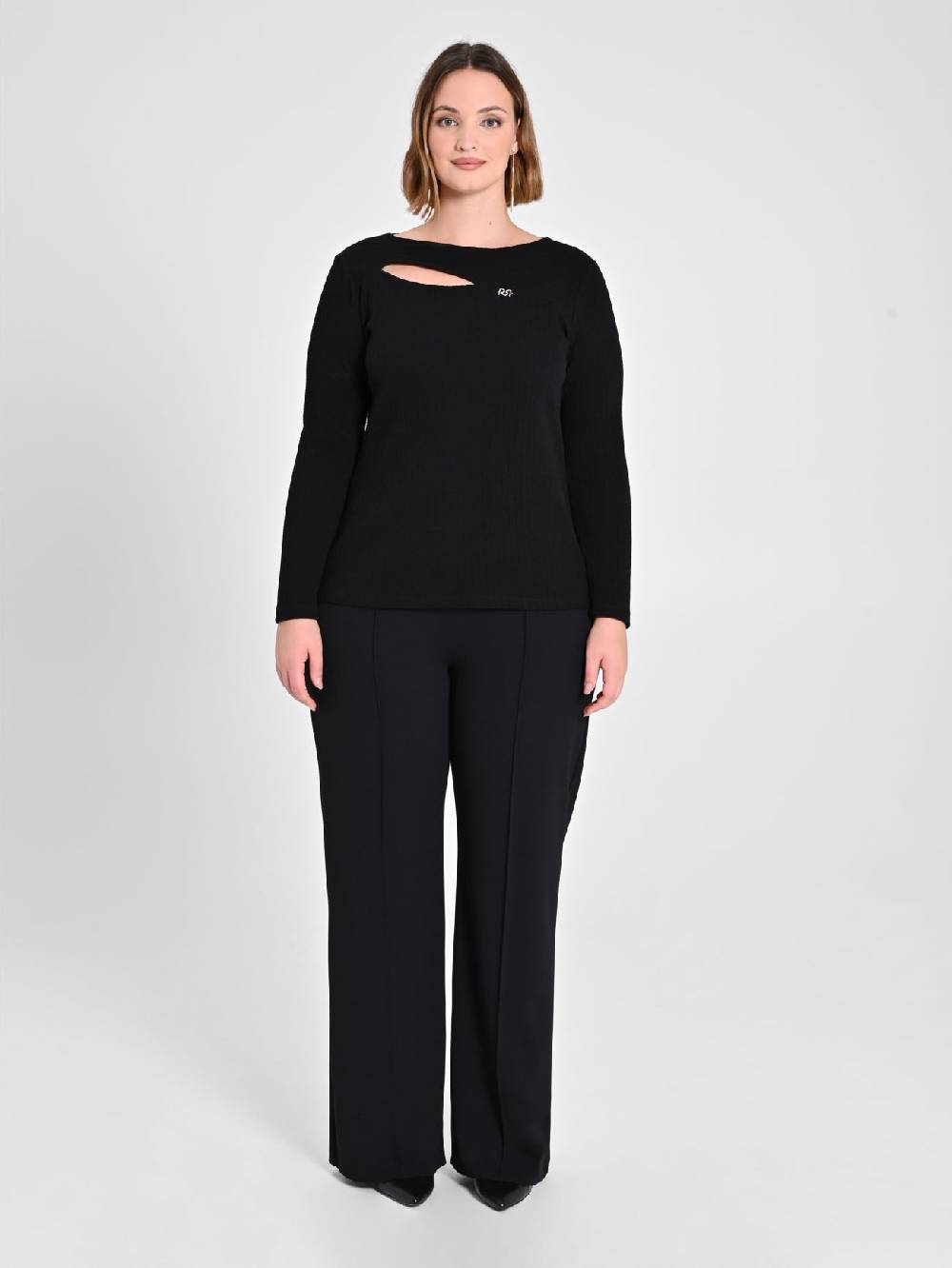 Rinascimento Maglia Curvy Cut-Out Moda