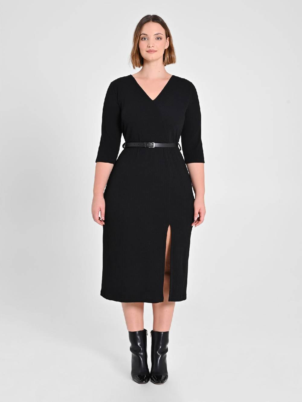Rinascimento Tubino Curvy in Tessuto Soft Sconto di tempo limitato