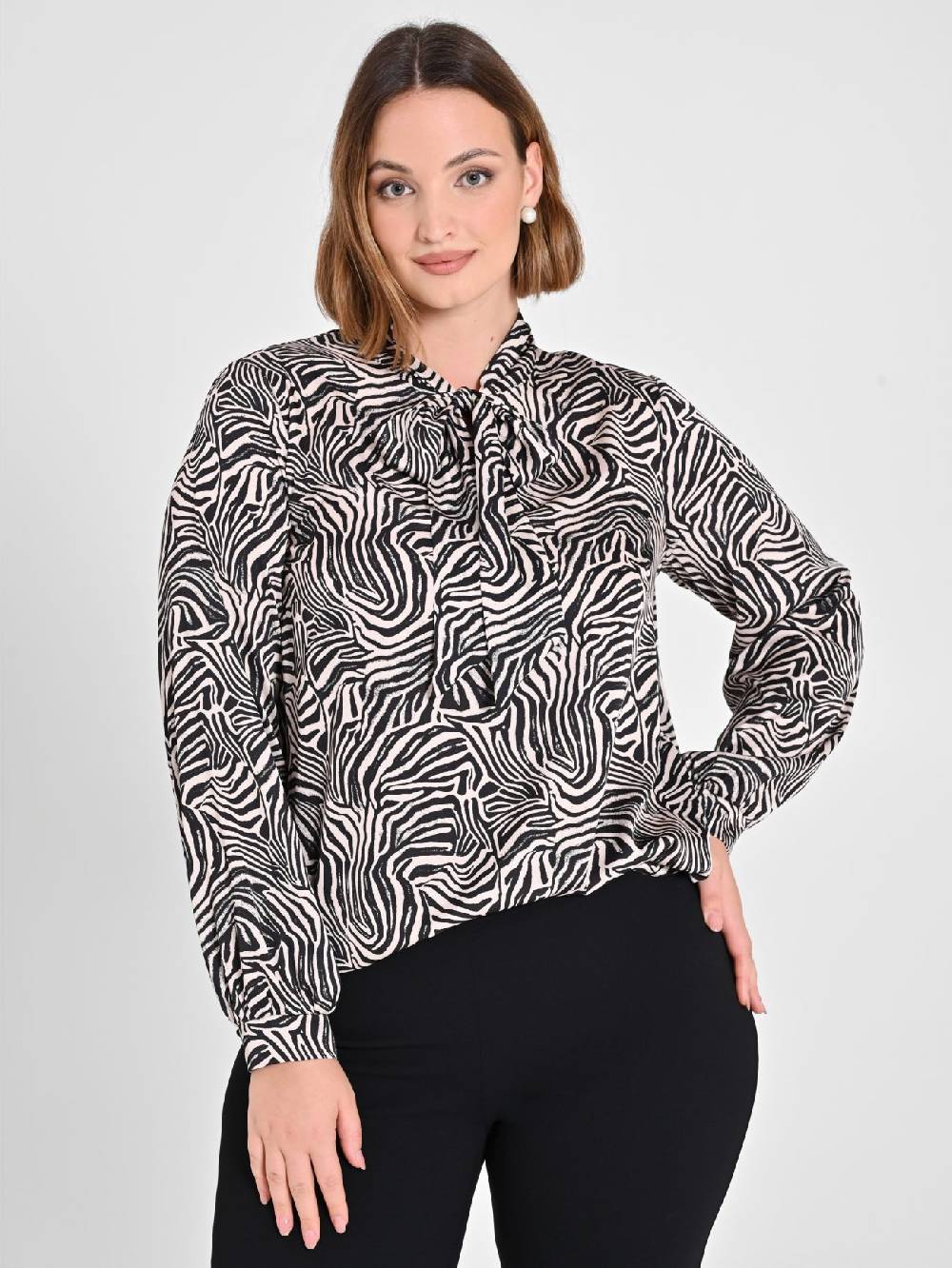 Rinascimento Blusa Curvy Jungle Negozio online di fabbrica