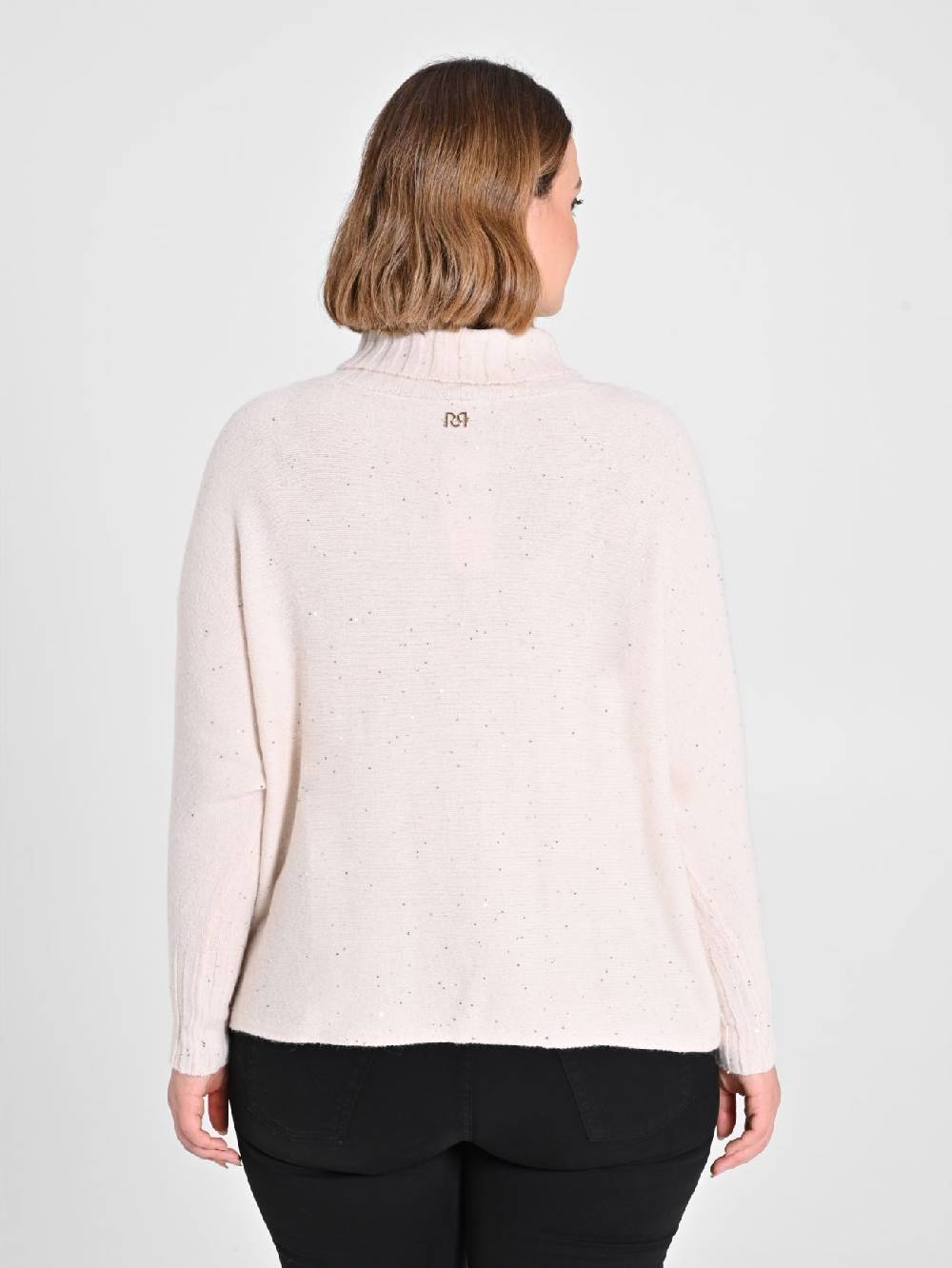 Rinascimento Maglia Curvy Beige Grande vendita