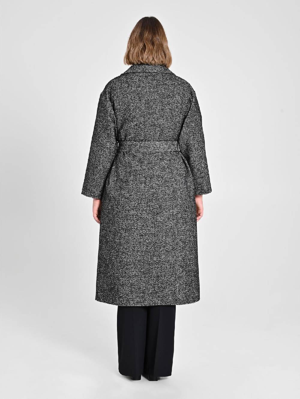 Rinascimento Cappotto Curvy Black & White Fornitura limitata